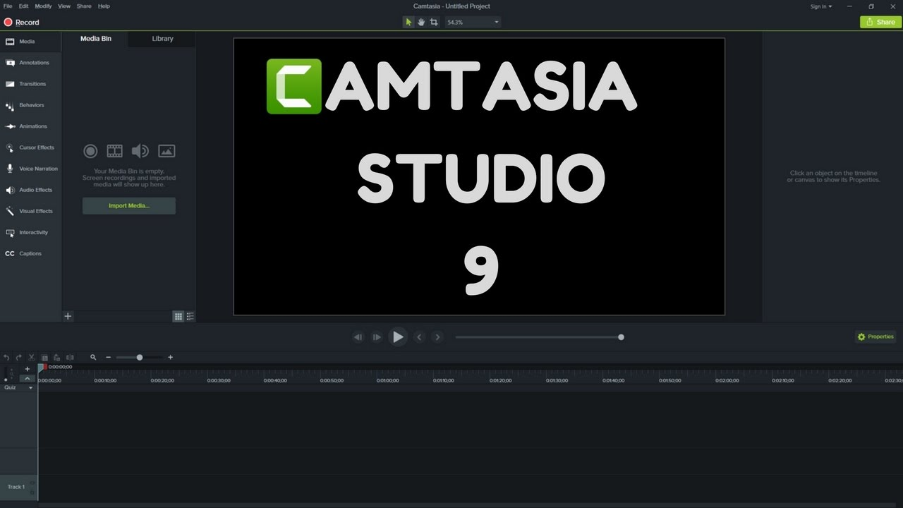 how big is camtasia studio 9